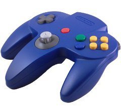 Nintendo Brand Blue Controller N64